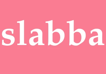 Synonym slabba
