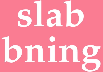 Synonym slabbning
