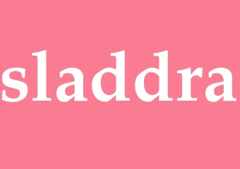 Synonym sladdra