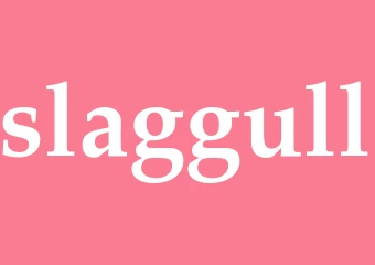 Synonym slaggull