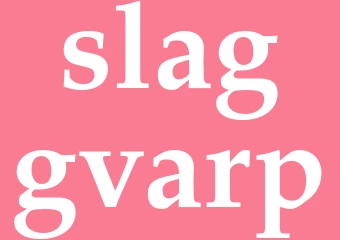 Synonym slaggvarp
