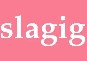 Synonym slagig