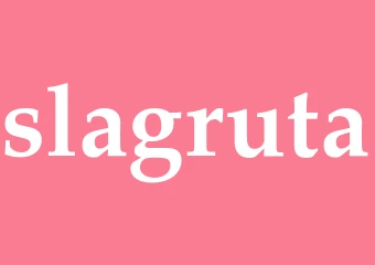 Synonym slagruta