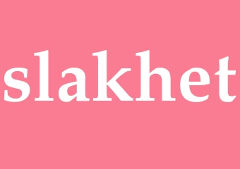 Synonym slakhet