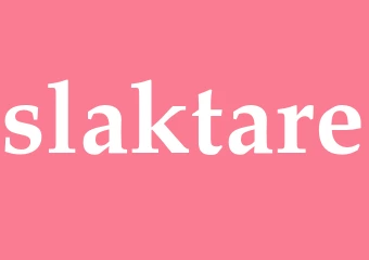 Synonym slaktare