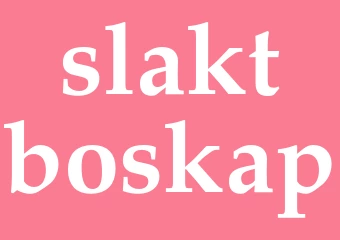 Synonym slaktboskap