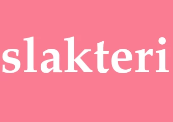 Synonym slakteri