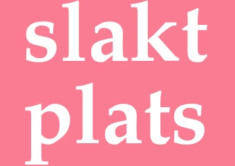 Synonym slaktplats