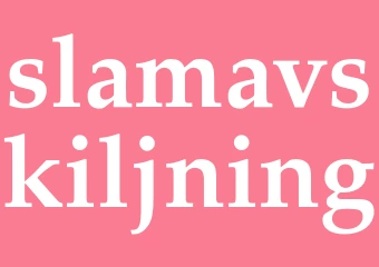 Synonym slamavskiljning