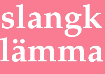 Synonym slangklämma