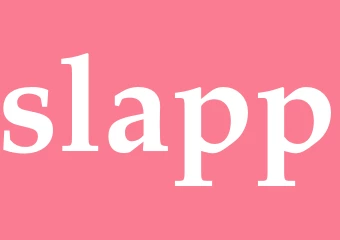 Synonym slapp