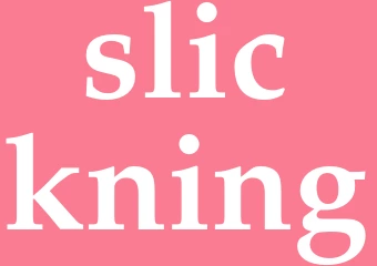 Synonym slickning