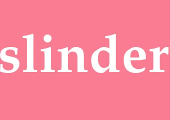 Synonym slinder