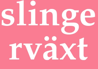 Synonym slingerväxt