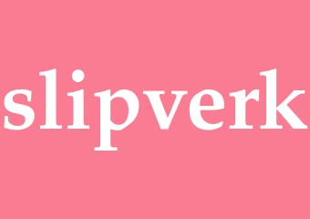 Synonym slipverk