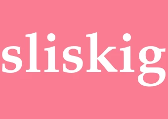Synonym sliskig