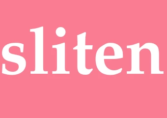 Synonym sliten