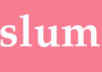 Synonym slum