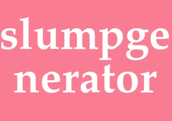Synonym slumpgenerator