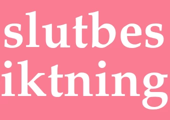 Synonym slutbesiktning