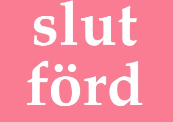 Synonym slutförd