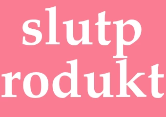 Synonym slutprodukt