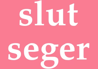 Synonym slutseger