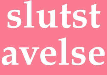 Synonym slutstavelse