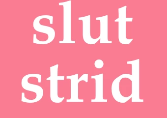 Synonym slutstrid