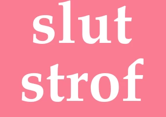 Synonym slutstrof