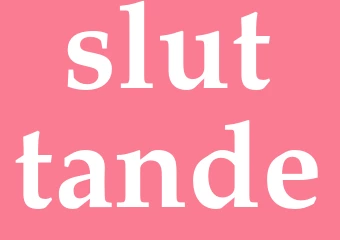 Synonym sluttande