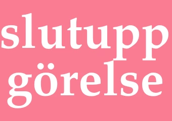 Synonym slutuppgörelse