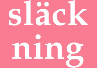 Synonym släckning