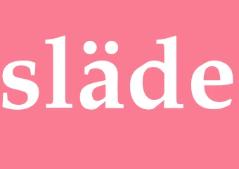 Synonym släde