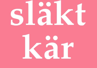 Synonym släktkär