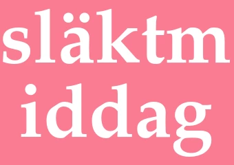 Synonym släktmiddag