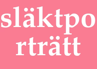 Synonym släktporträtt