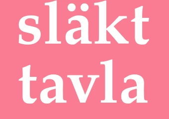 Synonym släkttavla