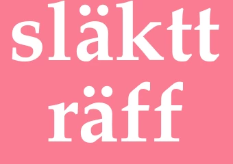 Synonym släktträff