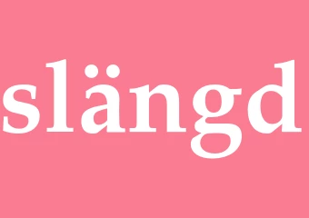 Synonym slängd