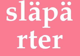 Synonym släpärter