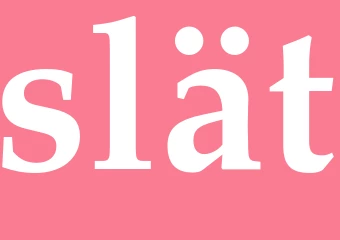 Synonym slät