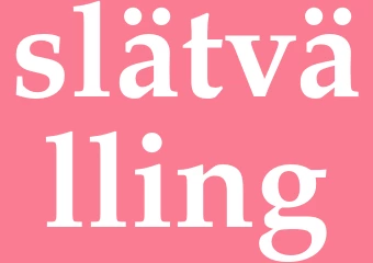 Synonym slätvälling