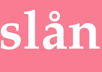 Synonym slån