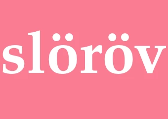 Synonym slöröv