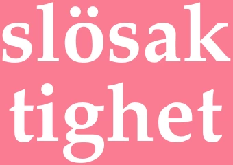 Synonym slösaktighet