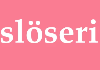 Synonym slöseri