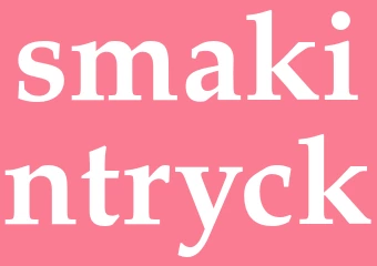 Synonym smakintryck