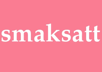 Synonym smaksatt