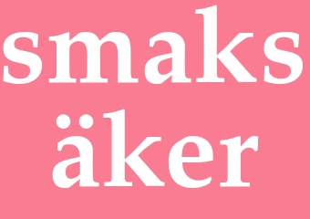 Synonym smaksäker